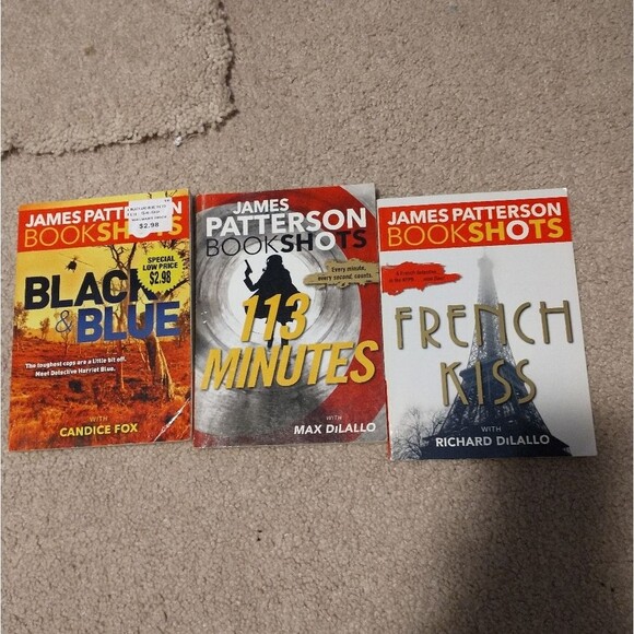 James Patterson Paperback books lot of 3 - Picture 1 of 4